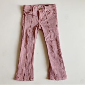H&M Kids Rose Pink Mauve Flare Jeans Size 1.5/2 Yr